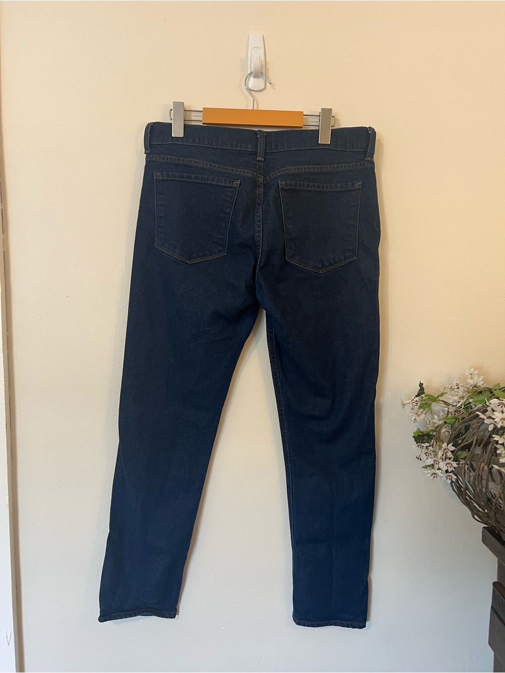 Mott & Bow Boyfriend Jeans Dark Wash Stretch Denim Women’s 29 W29 L30 - Picture 3 of 5
